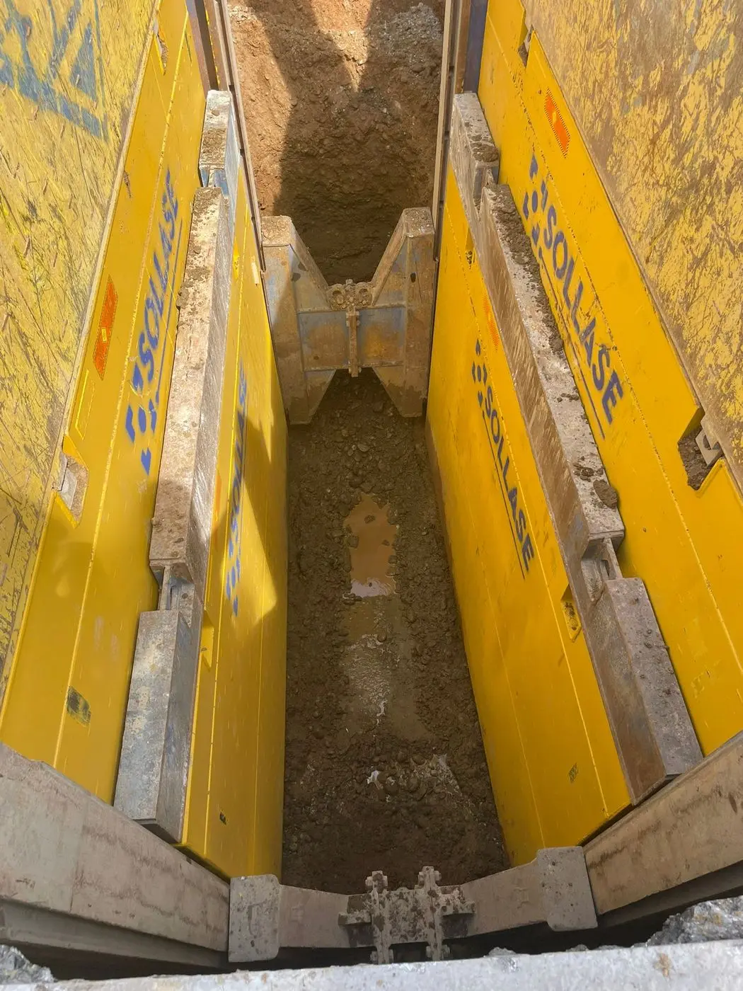 Travaux à très forte profondeur, plus de 7 mètres, à Cugnaux