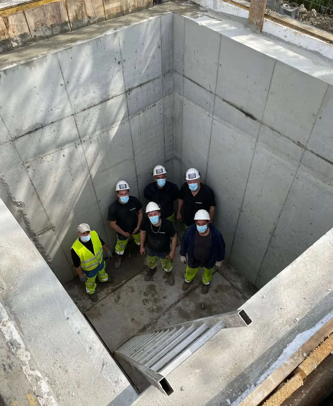 Création d'ouvrages de génie civil pour travaux hydrauliques